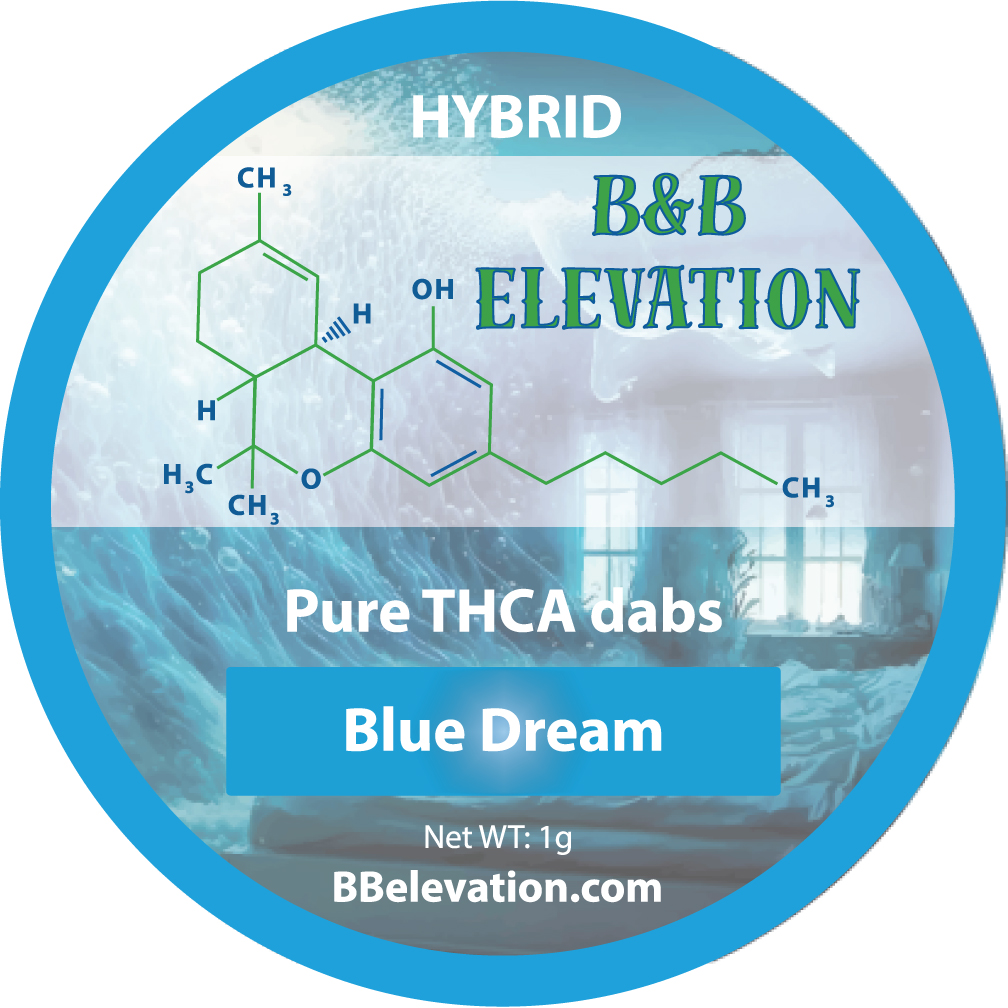 Blue Dream Label Front